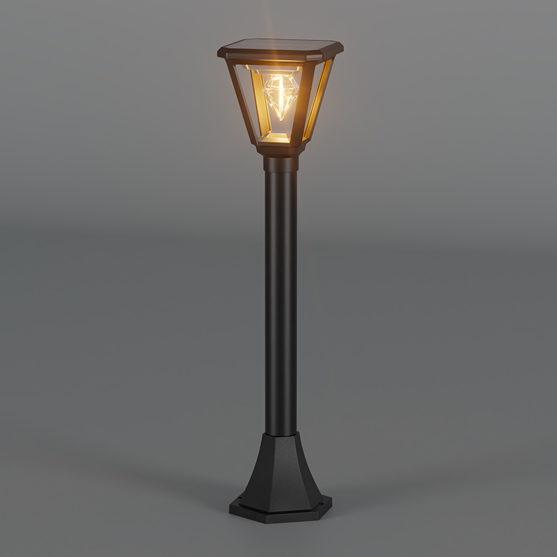 Lumină solară de grădină PY-LED GR D02 Square Top