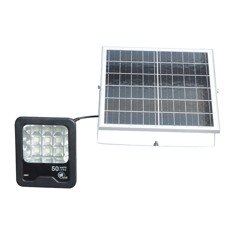 PY-SLFL20-50W Lumină solară de înaltă eficiență pentru exterior