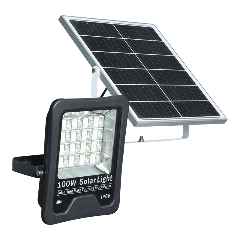 PY-SLFL20-100W Lampă solară de inundație cu baterie litiu-ion