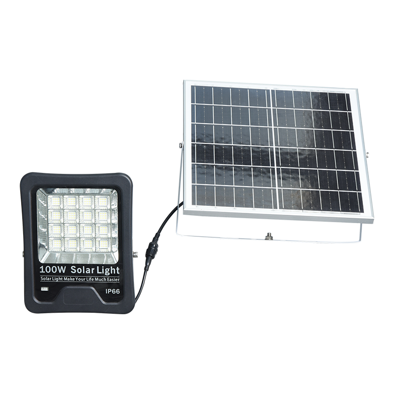 PY-SLFL20-100W Lampă solară de inundație cu baterie litiu-ion