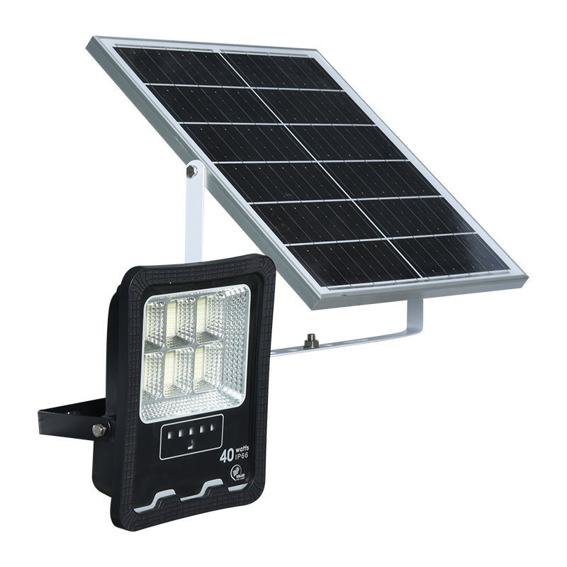 PY-SLFL20-40W Lumină solară pentru exterior cu consum redus de energie
