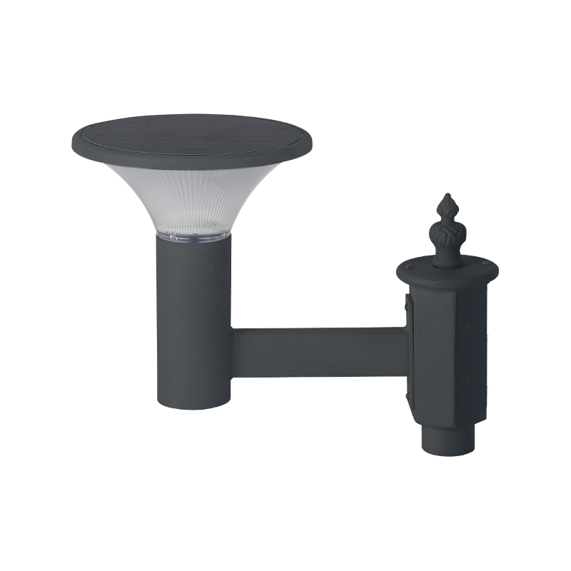PY-SG018-8W Lumină solară de grădină cu un singur bec